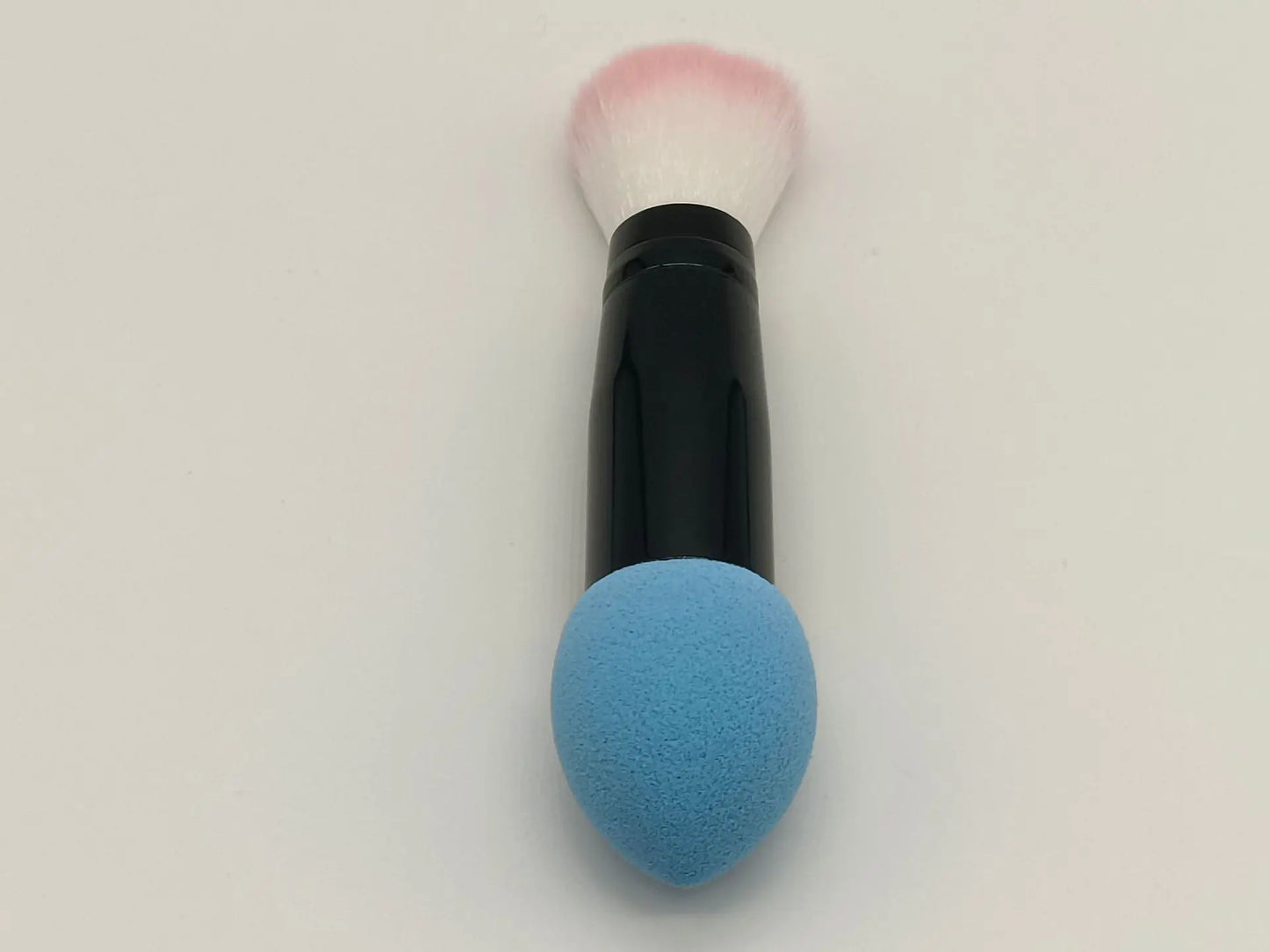Zonyin Multi-Colored Cheap Portable Small Mini Double Headed Makeup Sponge and Powder Brush for Face