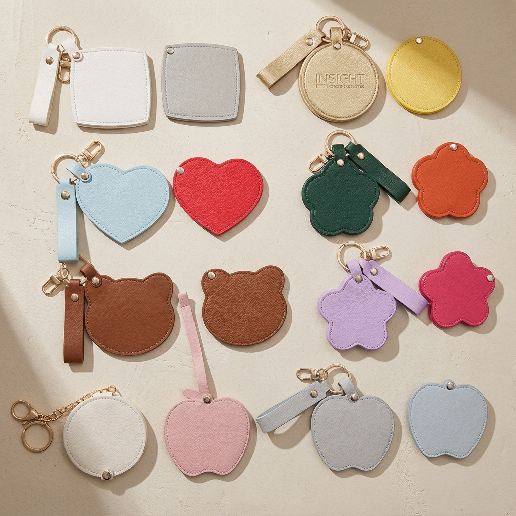 PU Leather Mirror