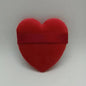 Zonyin Wholesale Powder Puff Custom Logo Soft Velour Cosmetic Puffs Pink Heart Powder Puff