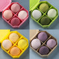 2025 Hot Private Label Sponge Wholesale Latex Free Soft Custom Logo Beauty Black Blender Makeup Sponges Egg With Package