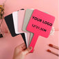 Zonyin Wholesale 5 Sizes Custom Logo Square Handheld Mirror Portable Small Makeup Mirror Compact Cosmetic Mirror with Logo