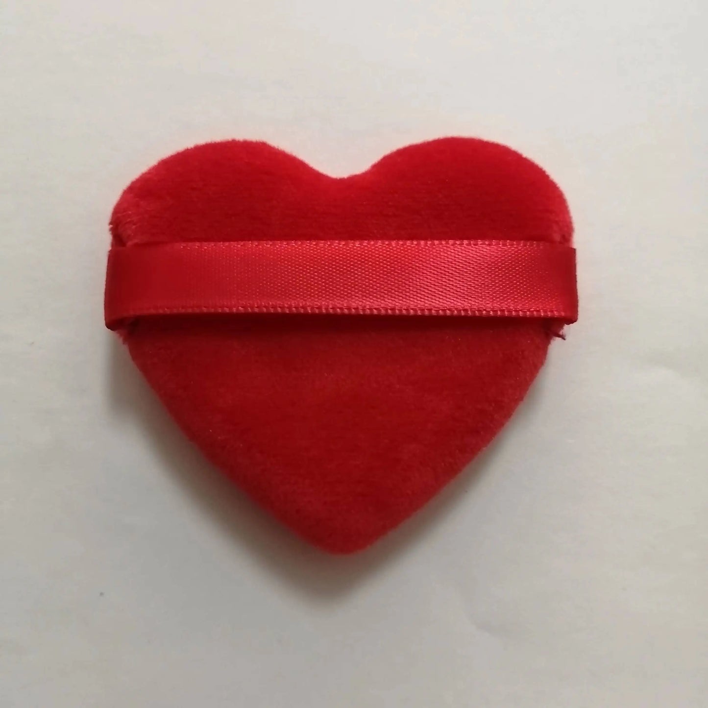 Zonyin Best Selling Super Soft Velvet Makeup Sponge Puff Small Large Heart Shape Velour Powder Puff for Women