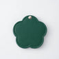Zonyin New Arrival Flower Design White Pu Leather Makeup Mirror Customized Logo Portable Travel Pu Pocket Mirror for Women Girls
