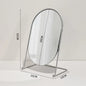 Zonyin Desktop Oval Rotating 360 Makeup Mirror Ins Style Dressing Table Mirror High Aesthetic Bedroom Vanity Mirror