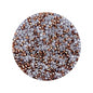 Zonyin Rhinestone Folding Makeup Mirror Crystal Double Sided Pocket Mirror Portable Round Compact Cosmetic Mirror for Wedding