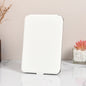 Zonyin High Quality Folding LED Makeup Desktop Mirror USB Rechargeable Pu Leather Portable Travel Standing Mirror with Led Light