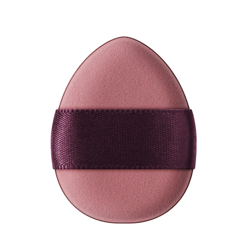 Zonyin New Cute Brown Green Purple Pink Yellow Finger Puff Small Foundation Puff for Make up