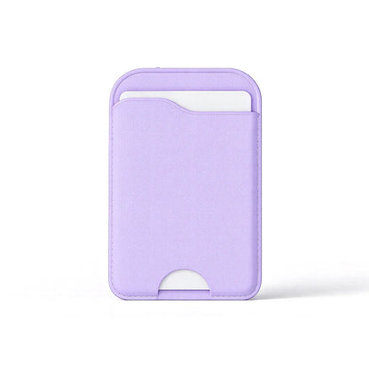 Zonyin Rotatable Magnetic MagSafe Makeup Mirror with Wallet for iPhone Foldable Pocket Mirror Compact Mirror Gift for Men Women