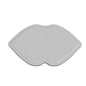 Zonyin Hot Selling Lip Pu Leather Foldable Makeup Mirror Stainless Steel HD Portable Small Pocket Mirror for Promotions Gift