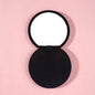 Zonyin Custom logo Plastic Round Sliding Cover Design  Pocket Mirror Wholesale Cheap Portable Pink Small Hand Mirror for Travel