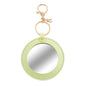 Zonyin 2025 New High Quality Custom Pocket Mirror Compact PU Promotional Mirror Small Portable Lighted Cosmetic Mirror Hot Sell
