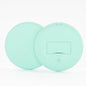 Zonyin Custom Logo Light LED Travel Makeup Mirror Compact Folding Handheld Magnifying Cosmetic Vanity Mirror Pocket Mini Size