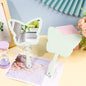 Zonyin 2025 New Plastic Travel Makeup Mirror Butterfly Shape Makeup Hand Mirror Vanity Cosmetic Mirror With Customized Logo