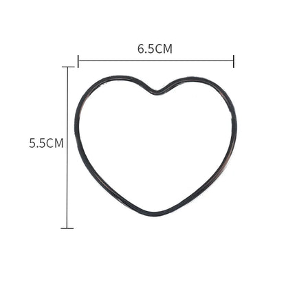 Zonyin Cheap Electroplated Plastic Small Heart Pocket Makeup Mirror Mini Portable Travel Compact Cosmetic Mirror Custom Logo