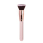 Zonyin High Quality Soft Powder Brush Single Make up Brushes Black Gold Flat Foundation Brush Private Label