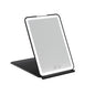 Zonyin High Quality Portable Travel Ladies 3X/10X Magnifying Makeup Mirror Rectangle Folding Cosmetic Mirror with LED Light