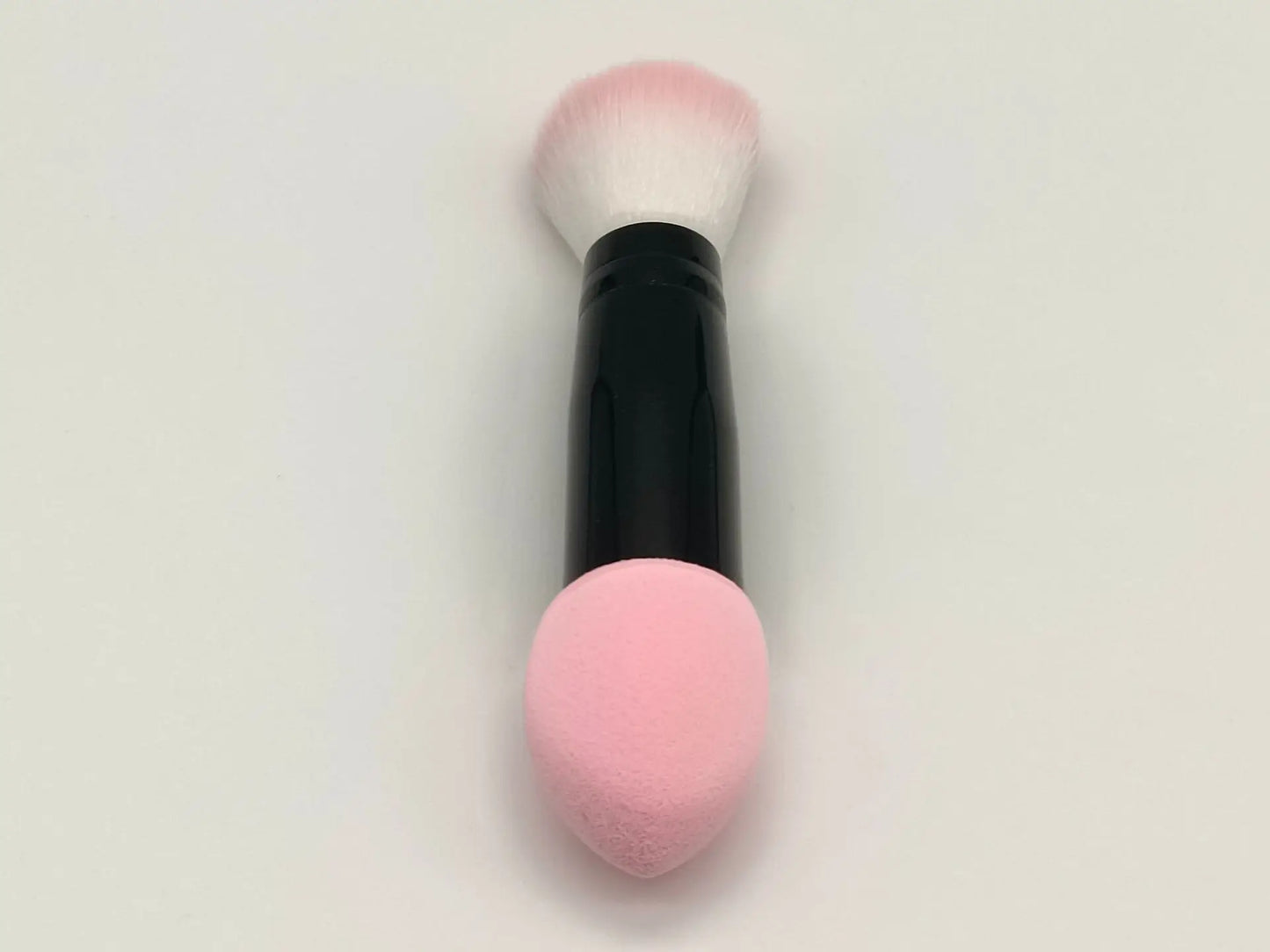 Zonyin Multi-Colored Cheap Portable Small Mini Double Headed Makeup Sponge and Powder Brush for Face