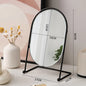 Zonyin Desktop Oval Rotating 360 Makeup Mirror Ins Style Dressing Table Mirror High Aesthetic Bedroom Vanity Mirror