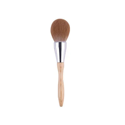 Zonyin Luxury Premium Professional Wood Powder Brush Big Loose Vegan Makeup Blusher Brush
