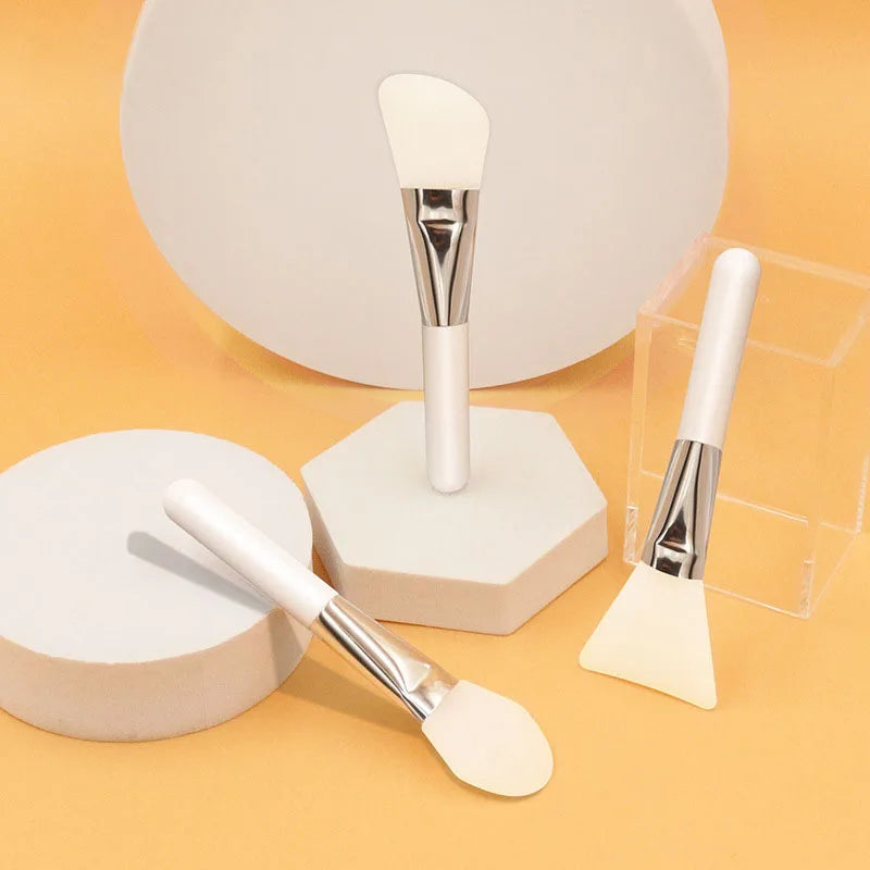 Zonyin Custom logo Silicone Face Masking Applicator Skin Care Skincare Beauty Tool Vegan Body Facial Silicone Face Mask Brush