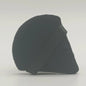 Zonyin Super Soft White Velvet Triangle Powder Puff Face Makeup Sponge Cosmetic Puff for Loose Powder