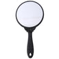 Zonyin Wholesale Plastic Handheld Makeup Mirror Oval Retro Travel Cosmetic Mirror with Portable Hand Held Mirror for Women Girls
