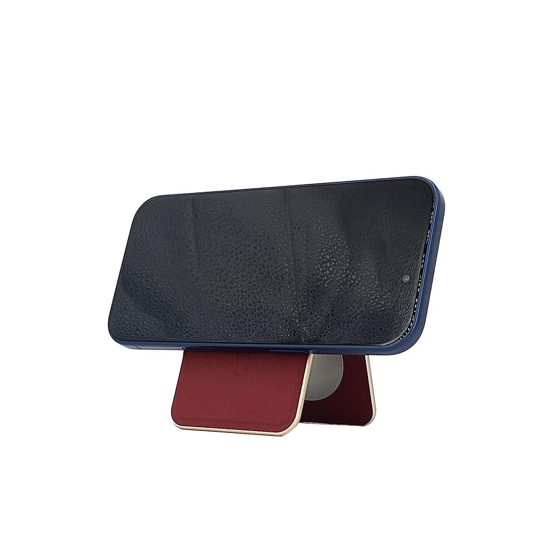 Zonyin Rotatable Magnetic MagSafe Makeup Mirror with Wallet for iPhone Foldable Pocket Mirror Compact Mirror Gift for Men Women