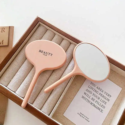 Zonyin Customized LOGO Eco-friendly Acetate Travel Pocket Comb Portable Handheld Makeup Mirror Set With Women Girls