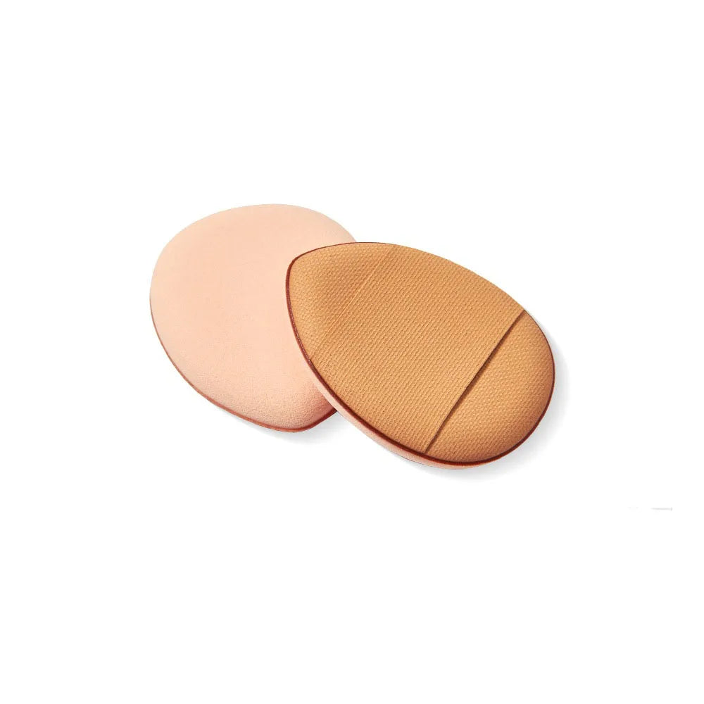 Zonyin Wholesale Cheap Mini Droplet Shaped Cosmetic Puff Small Pointed Finger Foundation Powder Puff for Make up