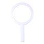 Zonyin Plastic Round Customized Logo Small Portable Makeup Mirror New Design Round Handheld Travel Mirror with Personalization