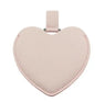 Zonyin High Quality Lovely Heart Design Compact Mirror No Break Stainless Steel Mirror  Pu Leather Pocket Mirror for Women Girls