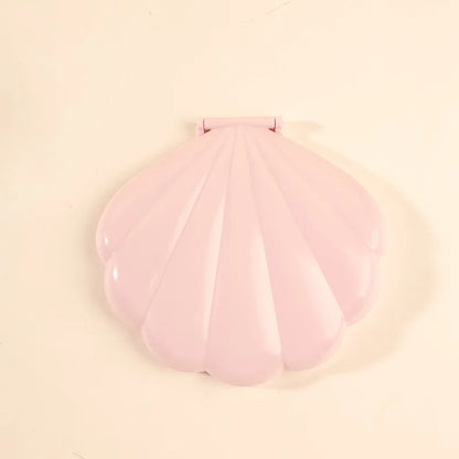 Zonyin New Hot Sale Fantasy Pink Double-sided Shell 2X Magnifying Travel Pocket Mirror Mini Compact Portable HD Makeup Mirror