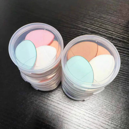 Zonyin Wholesale Mini Air Cushion Puff for Concealer Makeup Water Drop Shape Cosmetic Sponge Powder Puff Finger Makeup Tool