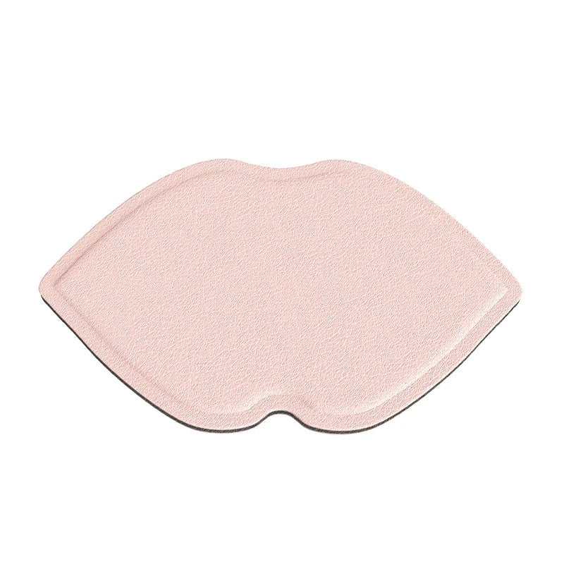 Zonyin Hot Selling Lip Pu Leather Foldable Makeup Mirror Stainless Steel HD Portable Small Pocket Mirror for Promotions Gift