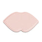 Zonyin Hot Selling Lip Pu Leather Foldable Makeup Mirror Stainless Steel HD Portable Small Pocket Mirror for Promotions Gift