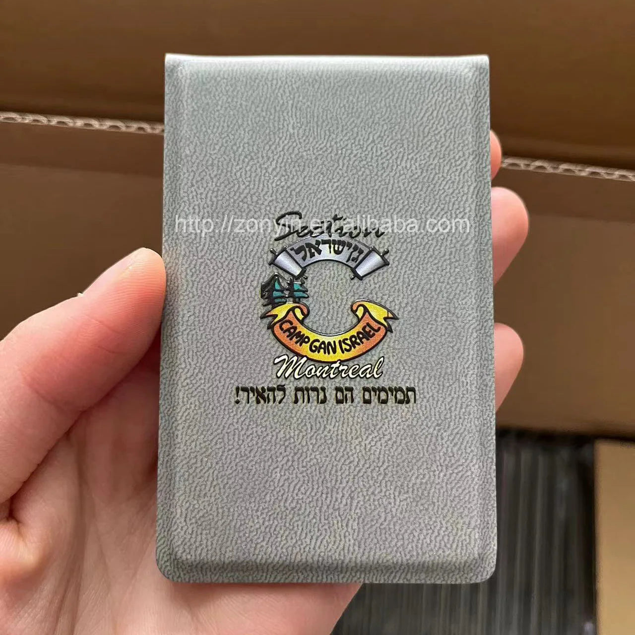 Zonyin Folding Rectangle Small Stainless Steel Pocket Mirror Pu Leather Custom Logo Unbreakable Makeup Mirror for Purse Bag