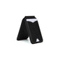 Zonyin Custom logo Magnetic MagSafe Makeup Mirror with Wallet for iPhone Foldable Mirror Card Holder Leather Pocket Mirror
