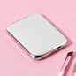 Zonyin New Arrival Square Stainless Steel Makeup Pocket Mirror Dual Side Small Cosmetic Mirror With Foldable Travel Mirror
