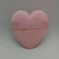 Zonyin Cute Heart Shaped Velvet Powder Puff Soft Love Design Velour Makeup Sponge Puff Cosmetic Powder Puff for Girls