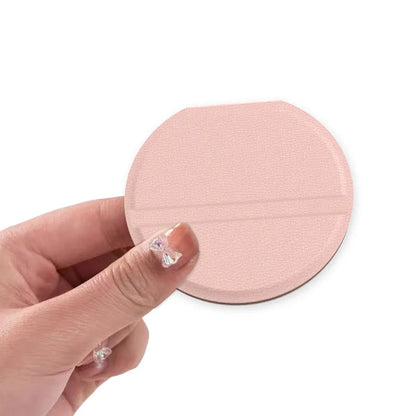 Zonyin Custom Logo Foldable Travel Makeup Mirror Fashion PU Leather and Stainless Steel Compact Small Pocket Mirror for Girl