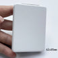 Zonyin Wholesale Hand Mirror Square Cosmetic Makeup Vanity Mirror Double Side Folding Pocket Heart Design Compact Mirror Custom