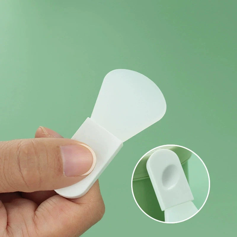 Zonyin Custom logo Silicone Face Masking Applicator Skin Care Skincare Beauty Tool Vegan Body Facial Silicone Face Mask Brush