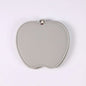 Zonyin Wholesale Gold Silver Apple Designed Travel Makeup Mirror Custom Logo Portable Small Pocket Mirrors for Christmas Gifts