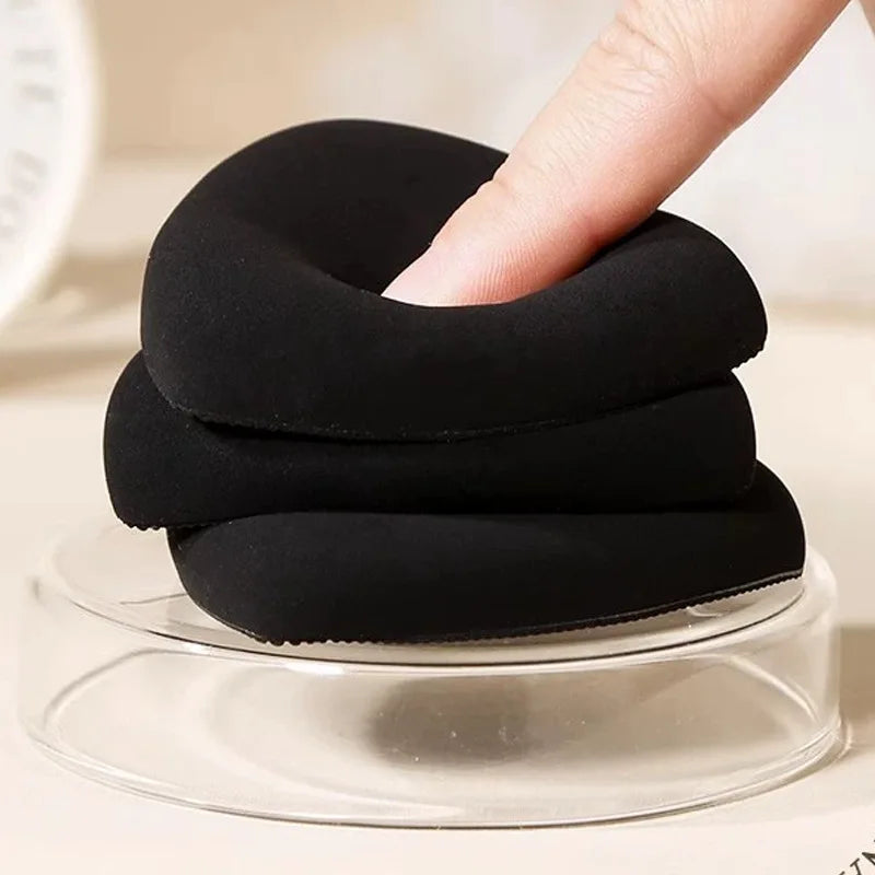 Zonyin New Arrival High Density Black Triangle Beauty Blending Sponge Water Drop Shaped Cosmetic Sponge Puffs for Foundation