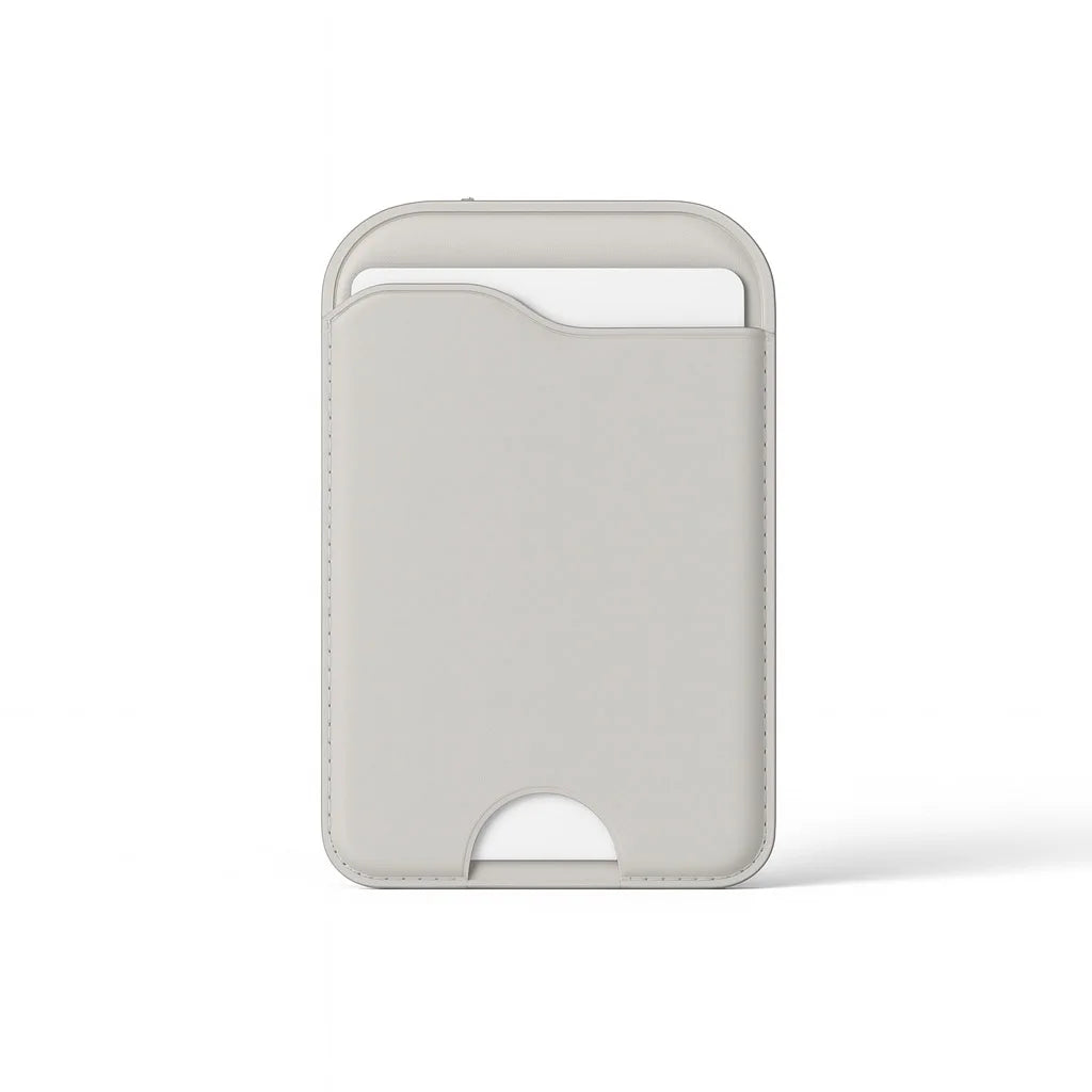 Zonyin Rotatable Magnetic MagSafe Makeup Mirror with Wallet for iPhone Foldable Pocket Mirror Compact Mirror Gift for Men Women