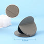 Zonyin High Quality HD Glass Round Desktop Pocket Mirror Foldable Pu Leather Compact Makeup Mirror for Travel