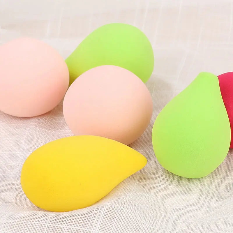Zonyin Super Soft Latex Free Green Avocado Makeup Blender Sponge 3 Packs Makeup Sponge Set With Box