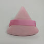 Zonyin Super Soft Velour Pure Cotton Powder Puff Custom Logo Beauty Sponge Face Makeup Triangle Powder Puffs for Face