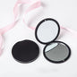 Zonyin Luxury Double-Sided Square Travel Cosmetic Mirror Handheld Pocket Mirror Personalized Makeup Mirror with Custom logo