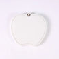 Zonyin Wholesale Gold Silver Apple Designed Travel Makeup Mirror Custom Logo Portable Small Pocket Mirrors for Christmas Gifts
